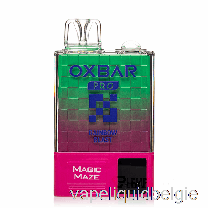 Vape België Oxbar Magic Maze Pro 10000 Wegwerpbare Regenboogblast